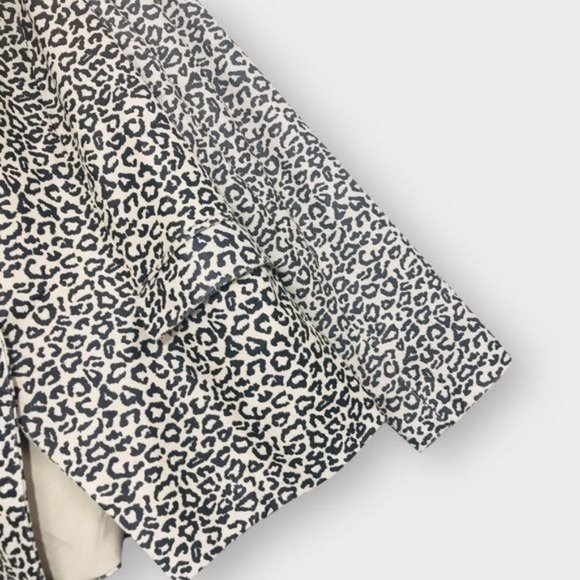 VAKKO for INC INTERNATIONAL Concepts Faux Suede Leopard Animal Print Blazer XL - Picture 5 of 9